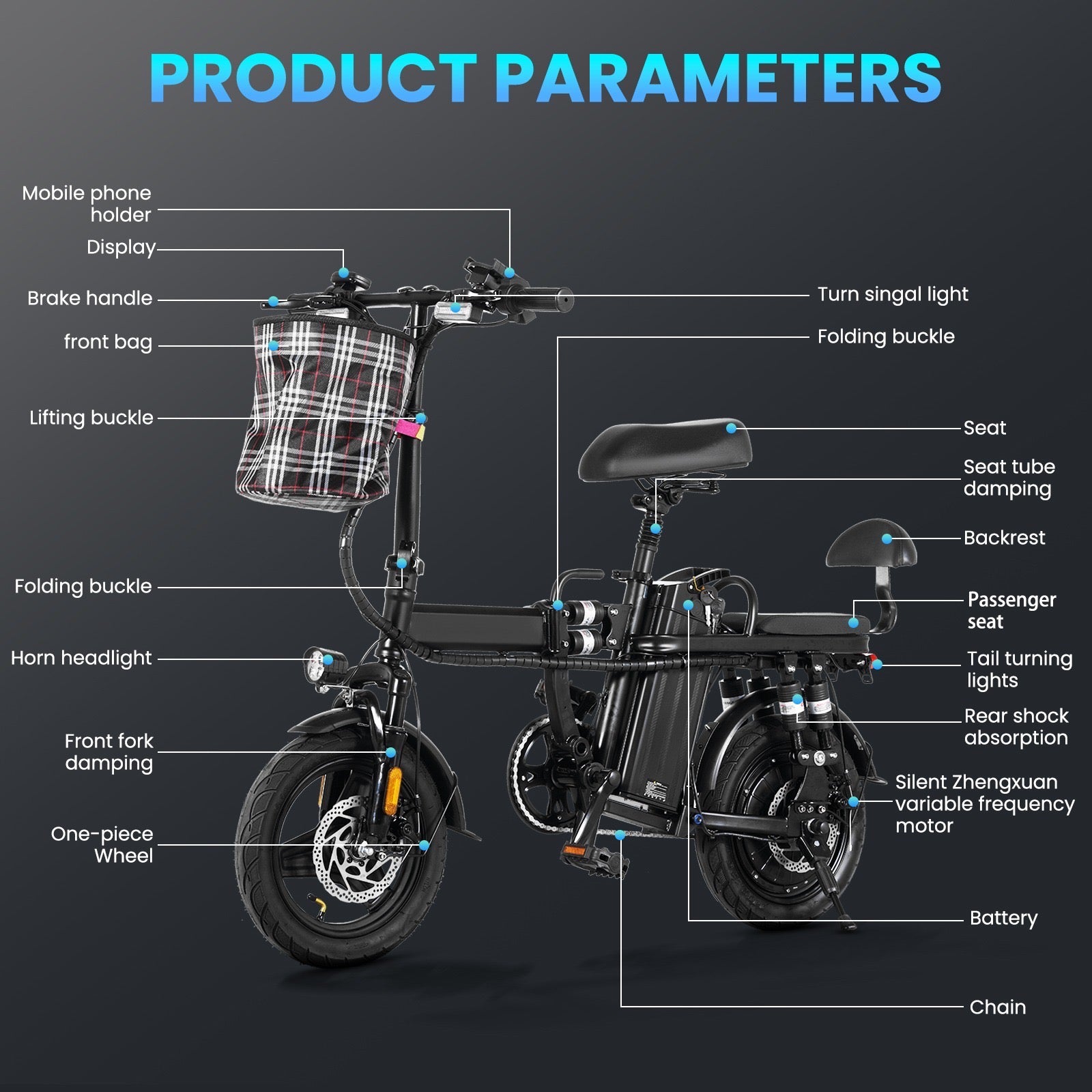 Scooter Seg de movilidad eléctrica EW-18 STAND-N-RIDE 350w