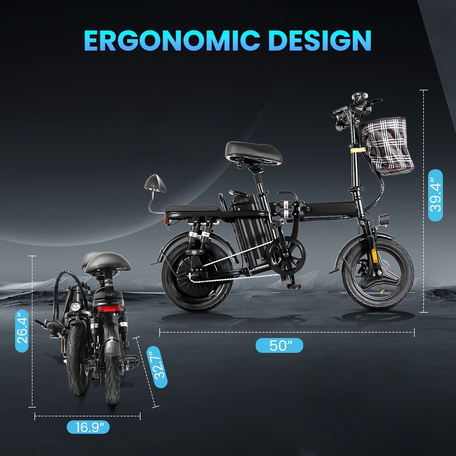 Scooter Seg de movilidad eléctrica EW-18 STAND-N-RIDE 350w