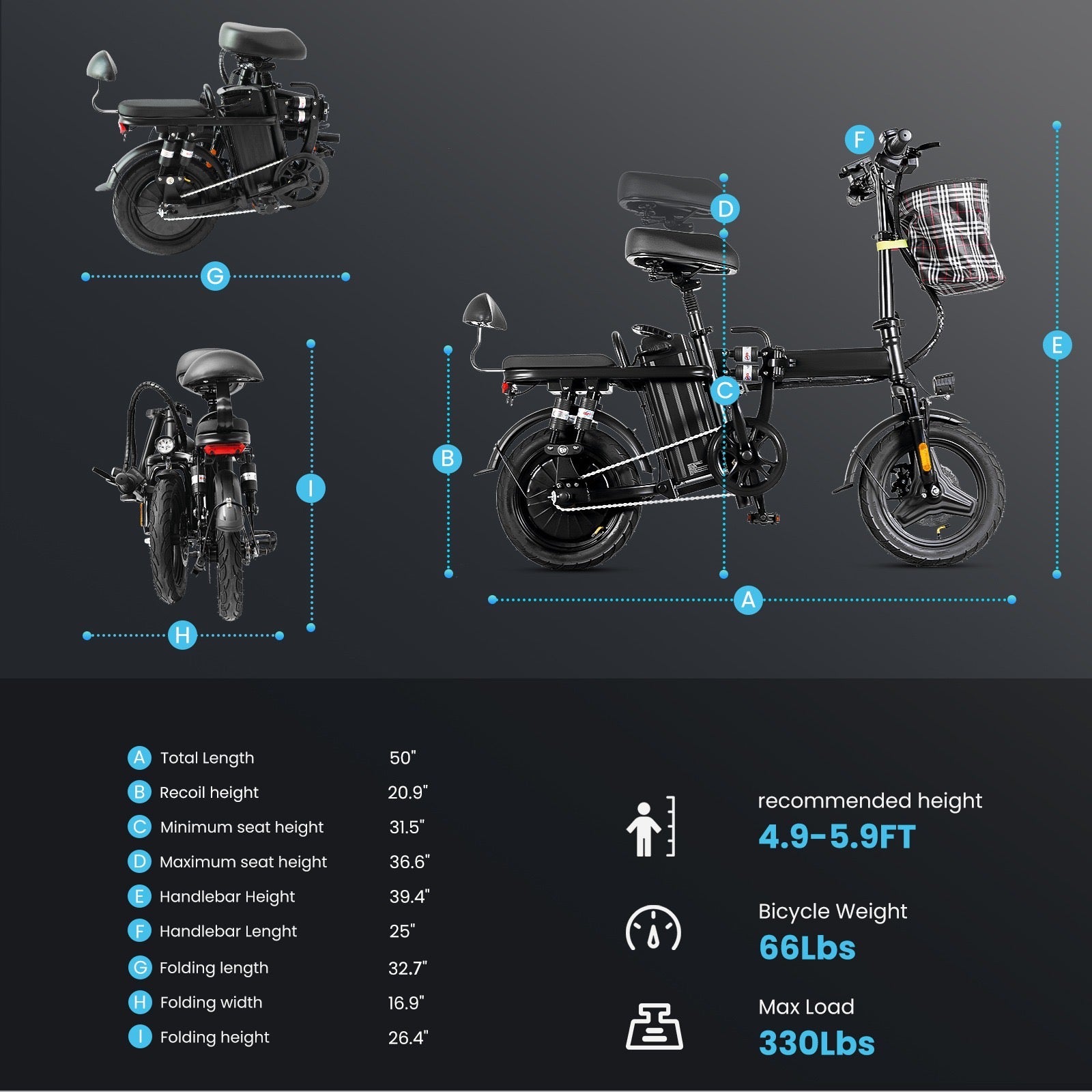 Scooter Seg de movilidad eléctrica EW-18 STAND-N-RIDE 350w