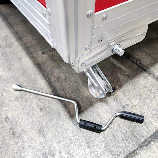 18' Food Concession Trailer Fully Loaded With Every Option - Red-Blue-Black - TurboPowersports.com