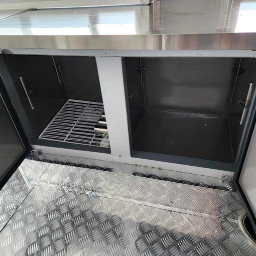 18' Food Concession Trailer Fully Loaded With Every Option - Red-Blue-Black - TurboPowersports.com