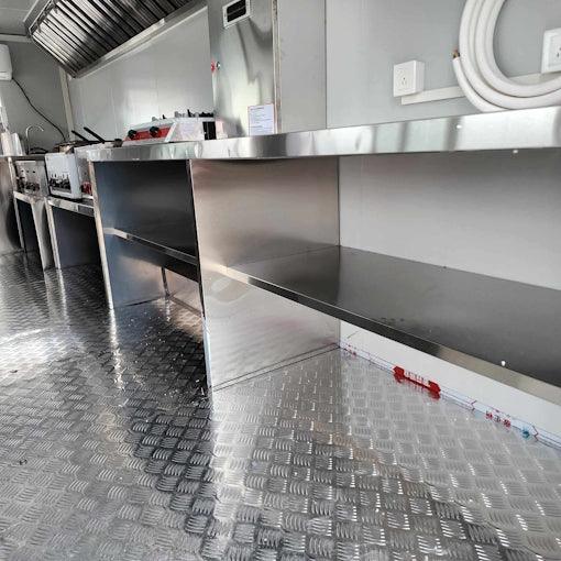 18' Food Concession Trailer Fully Loaded With Every Option - Red-Blue-Black - TurboPowersports.com