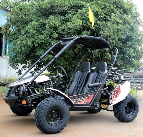 Trailmaster Blazer i2k, Electric off road go kart for teens and adults, 60-volt 30ah Lithium batteries, Dual A arm suspension, - TurboPowersports.com