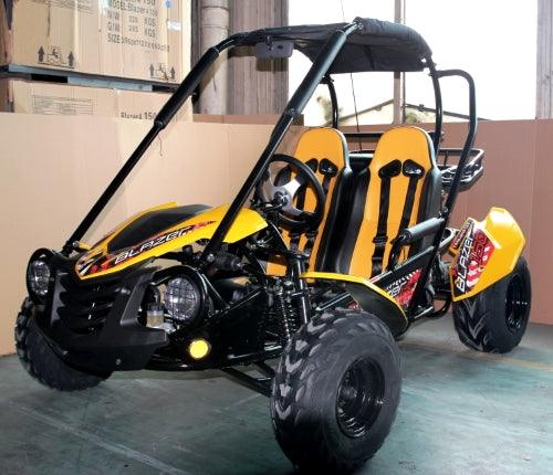 Trailmaster Blazer i2k, Electric off road go kart for teens and adults, 60-volt 30ah Lithium batteries, Dual A arm suspension, - TurboPowersports.com