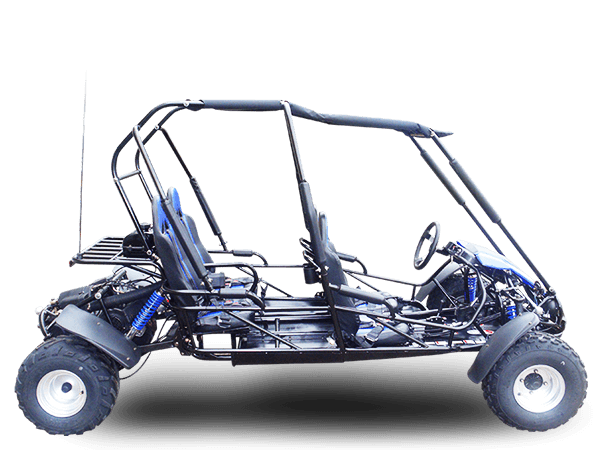 TrailMaster Blazer 4-200X Off Road Adult Buggy Go kart four seater. High Back Seats with race style harness - TurboPowersports.com