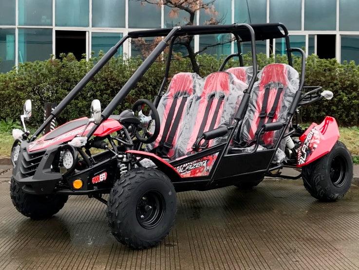 Trailmaster Ultra Blazer 4-200EX EFI Buggy Go kart, Fuel Injected 4 seater, Great Trail runner, Family Fun - TurboPowersports.com