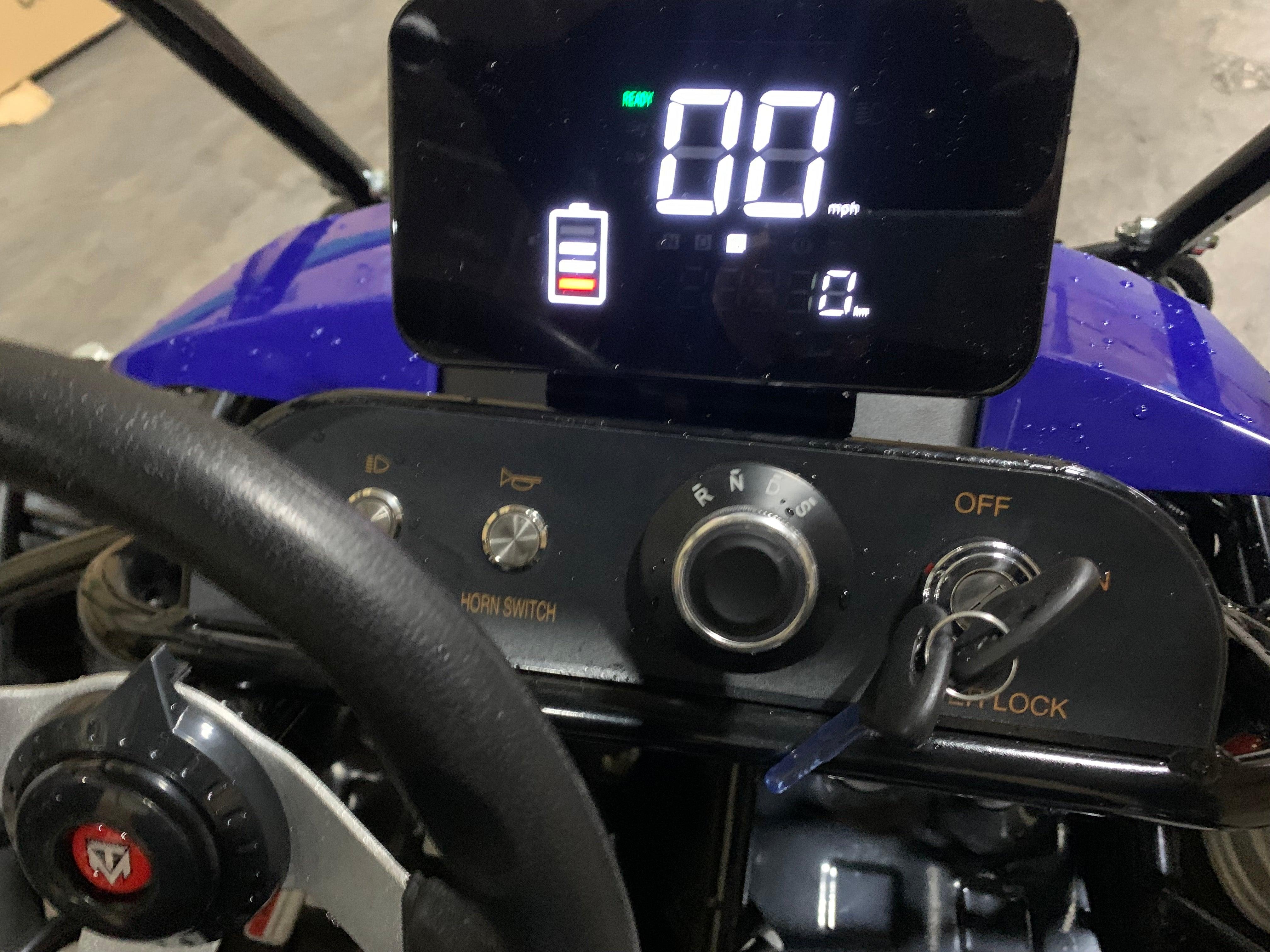 Trailmaster Blazer i200R, All Electric, 48 Volt max, Lithium Battery Pack , Up to 36 Mile range, 3 forward speeds - TurboPowersports.com