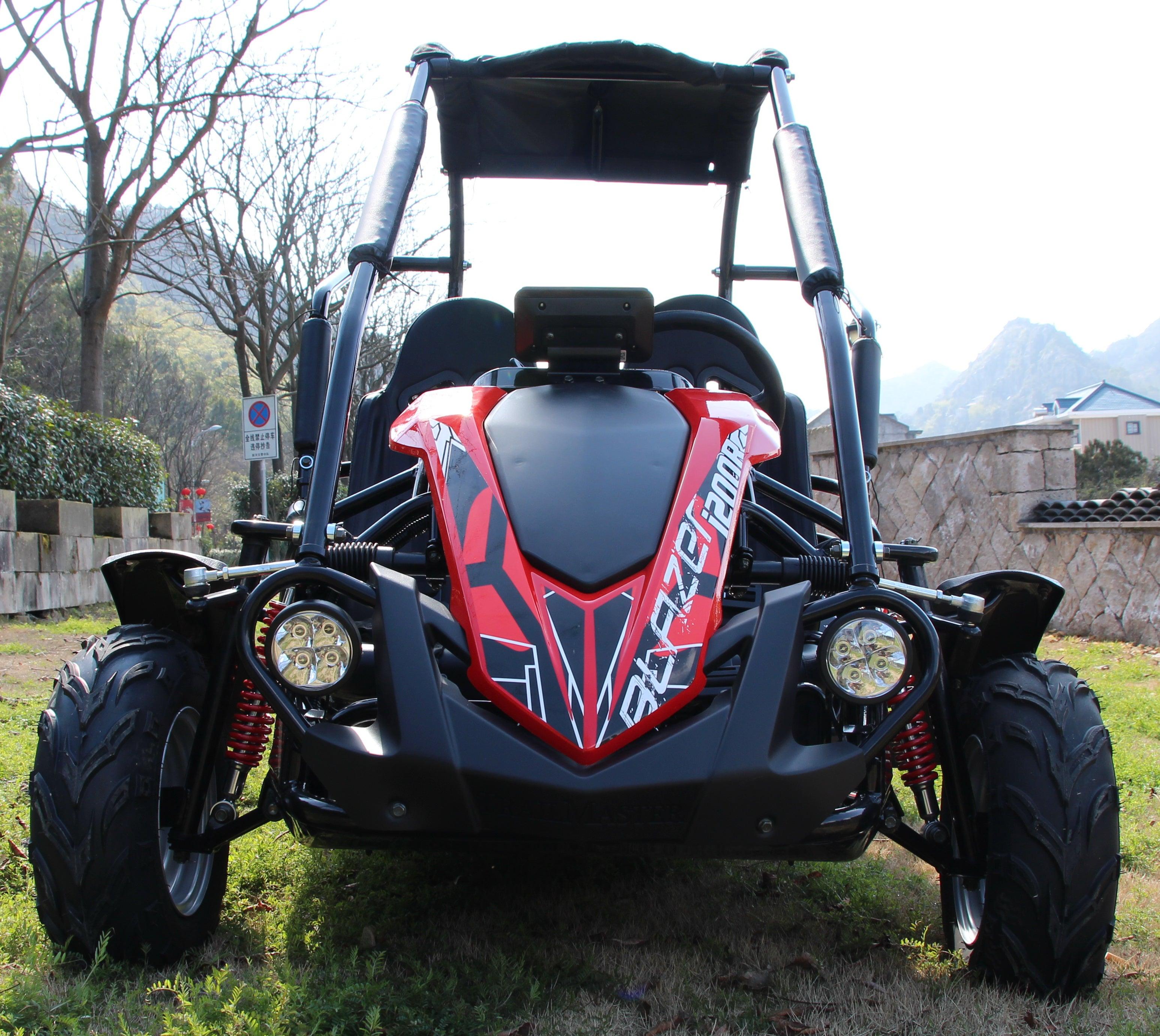 Trailmaster Blazer i200R, All Electric, 48 Volt max, Lithium Battery Pack , Up to 36 Mile range, 3 forward speeds - TurboPowersports.com