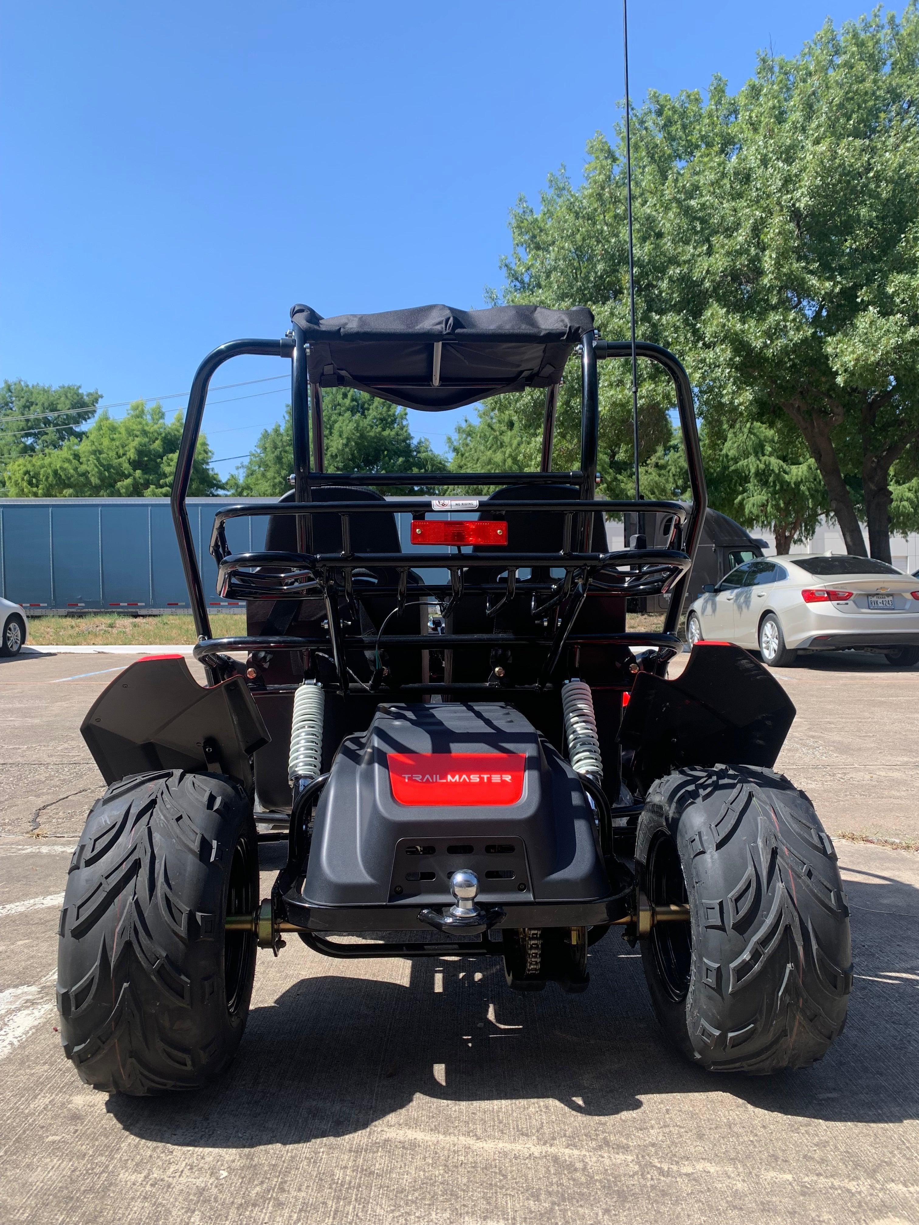 Trailmaster Blazer i2k, Electric off road go kart for teens and adults, 60-volt 30ah Lithium batteries, Dual A arm suspension, - TurboPowersports.com