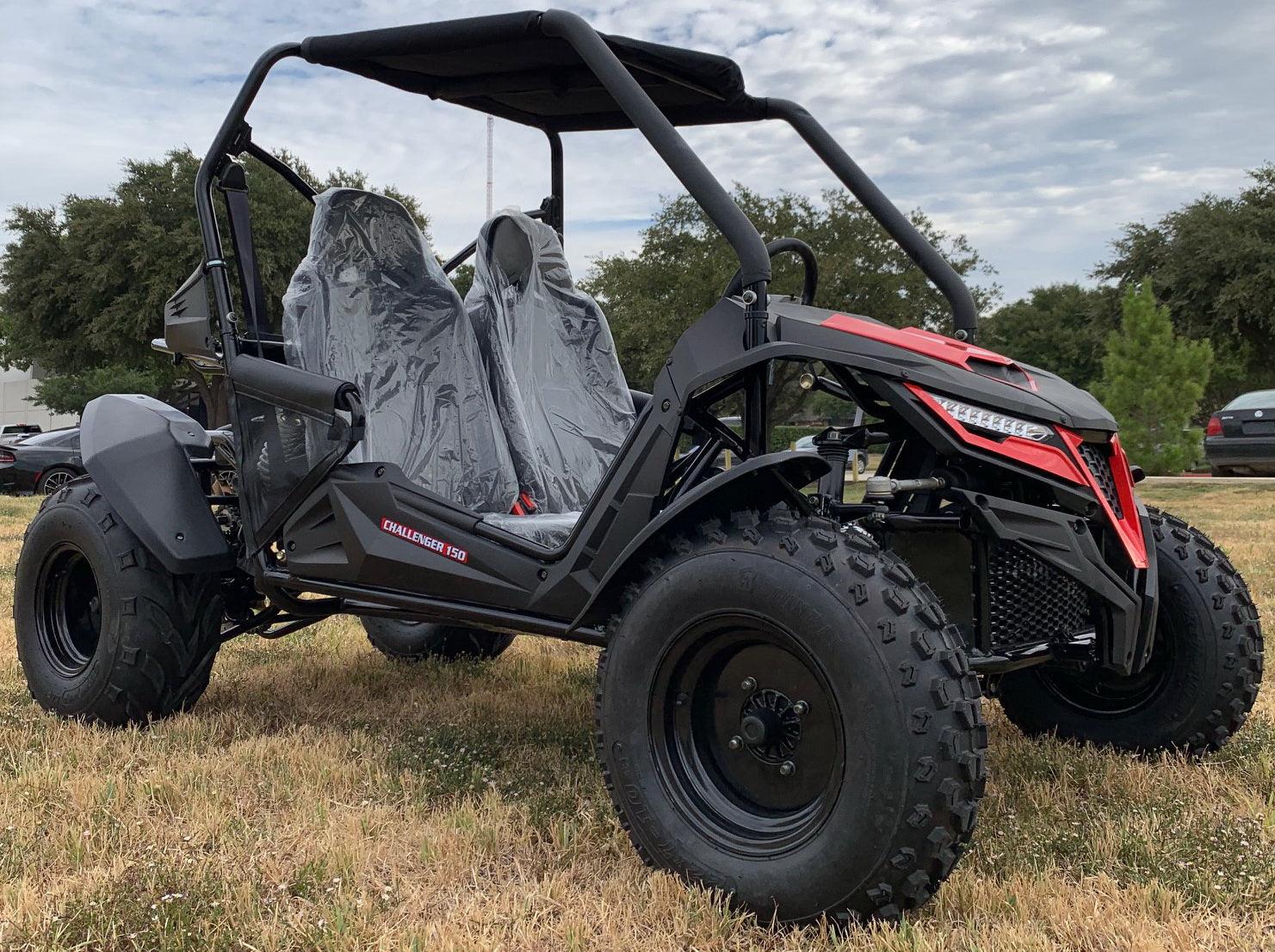 Trailmaster Cheetah 200 Go kart ,Upgraded rear end, high back seats, Full Welded Roll Cage - TurboPowersports.com