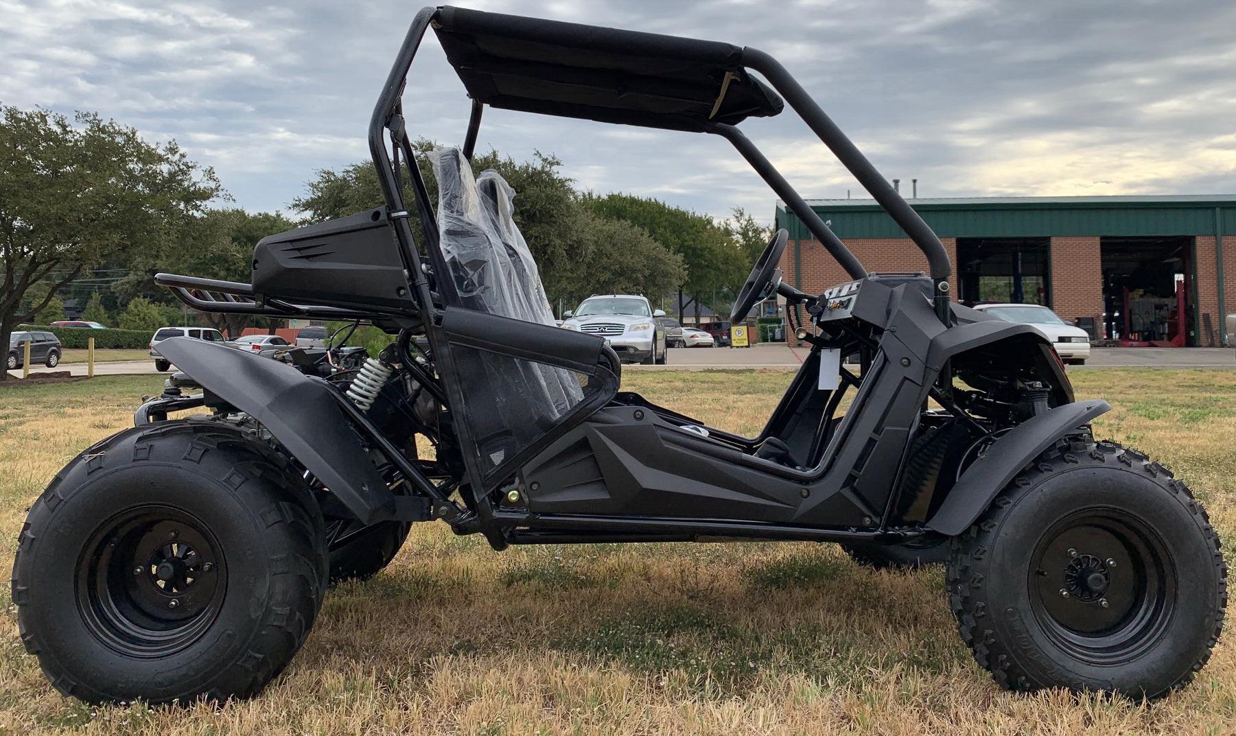 Trailmaster Cheetah 200 Go kart ,Upgraded rear end, high back seats, Full Welded Roll Cage - TurboPowersports.com