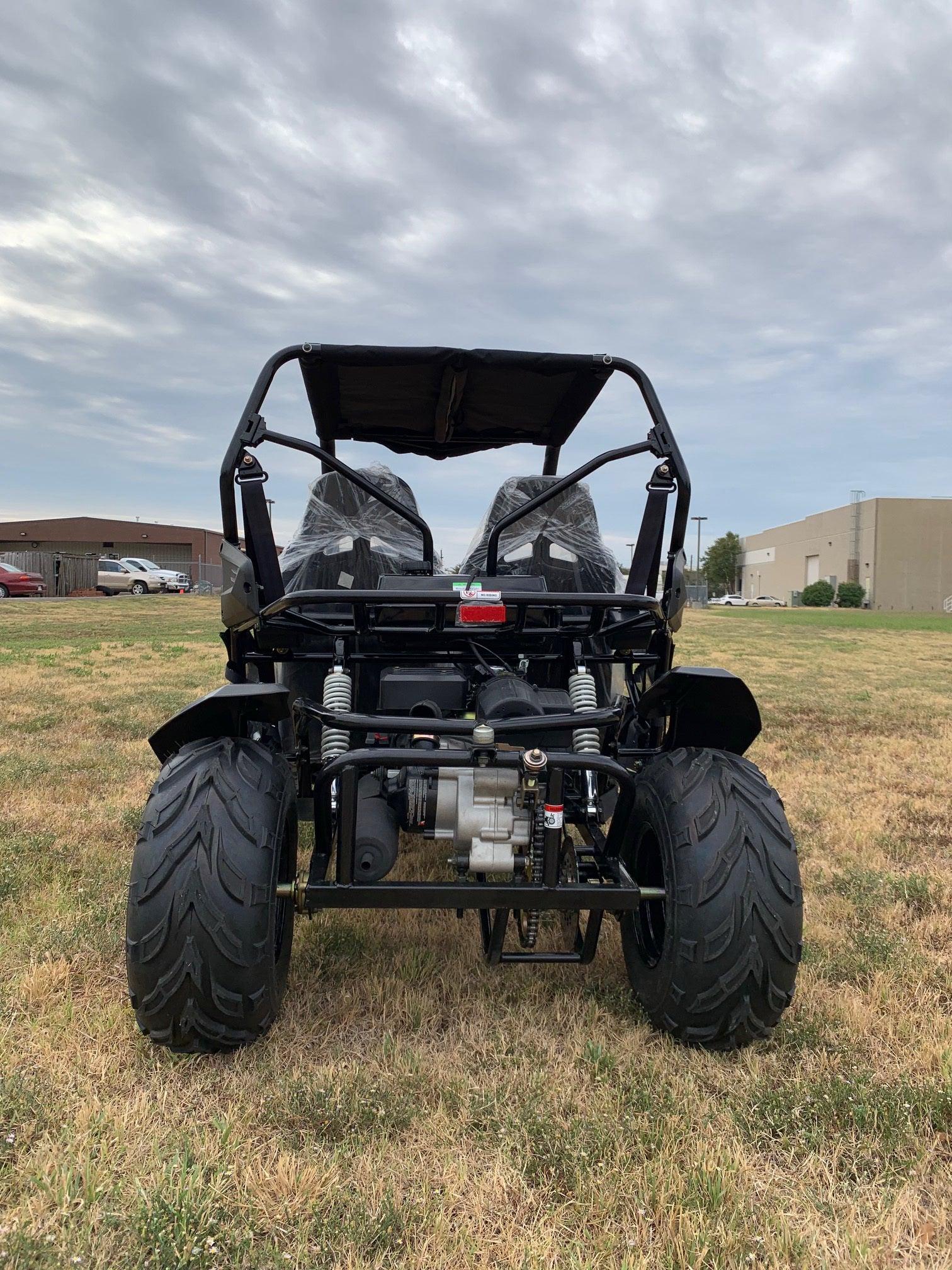 Trailmaster Cheetah 200 Go kart ,Upgraded rear end, high back seats, Full Welded Roll Cage - TurboPowersports.com
