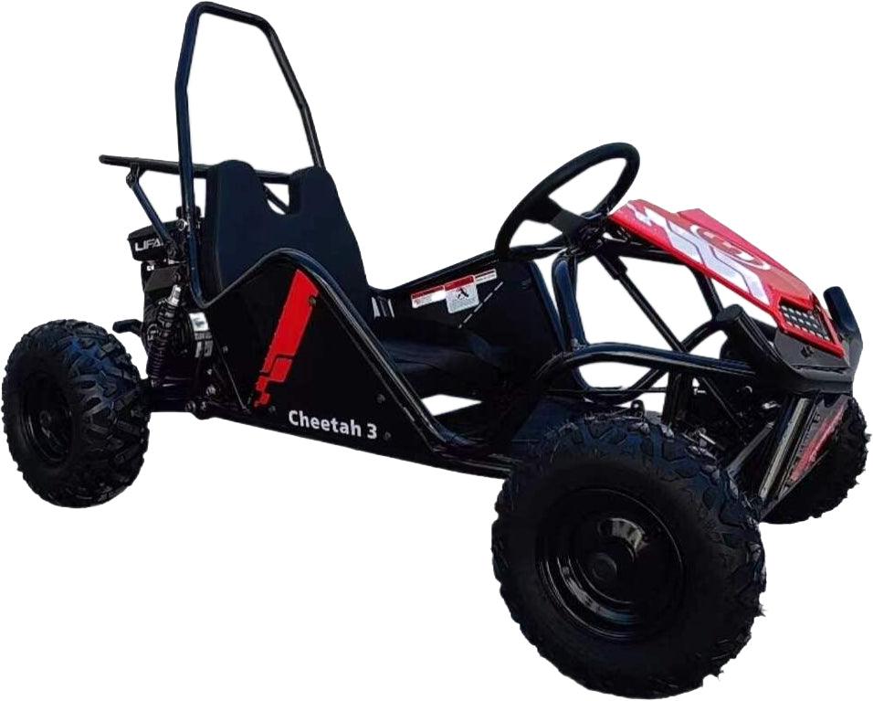 Trailmaster i3 Electric Kids Mini go kart, single seat, 500W DC, 3 speed setting, max 10 MPH, Reverse, Adjustable Seat - TurboPowersports.com