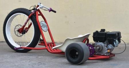 Brand New Gas Powered Drift Trike Tricycle Bike Fat Ryder Motorized Big Wheel - TurboPowersports.com