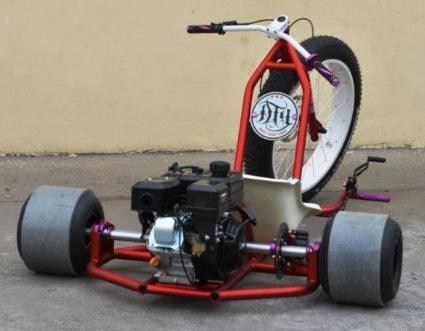 Brand New Gas Powered Drift Trike Tricycle Bike Fat Ryder Motorized Big Wheel - TurboPowersports.com