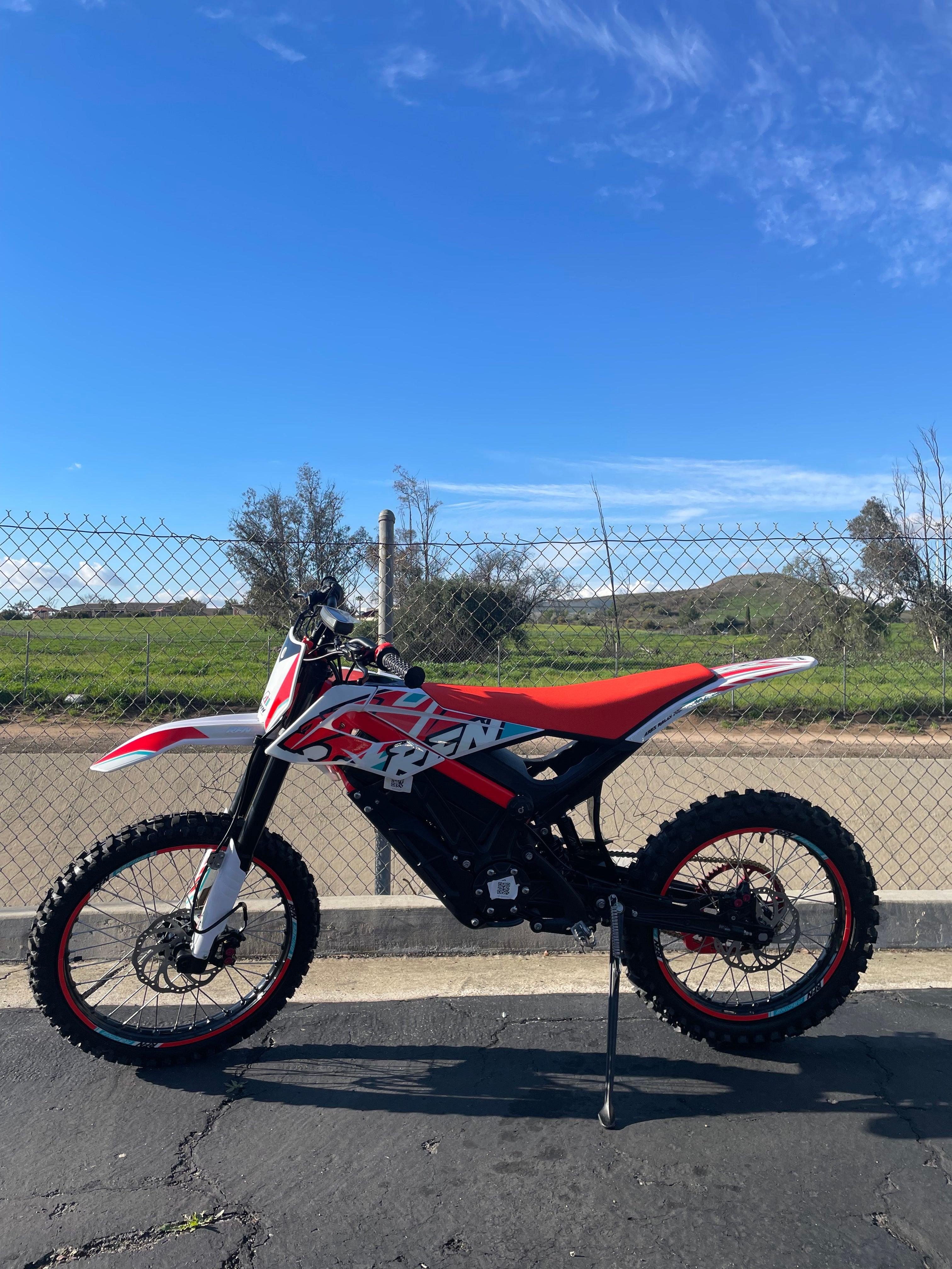 APOLLO RFN Electric Dirt Bikes 74v 12.5Kw - TurboPowersports.com