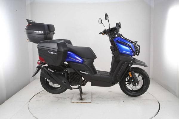 Tank DLX Scooter Delivery Cargo 200cc EFI - TurboPowersports.com