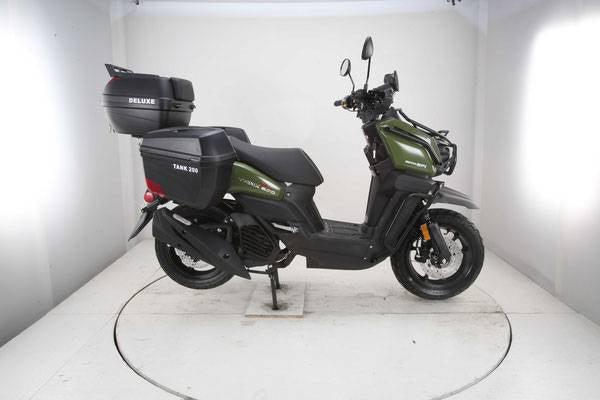 Tank DLX Scooter Delivery Cargo 200cc EFI - TurboPowersports.com