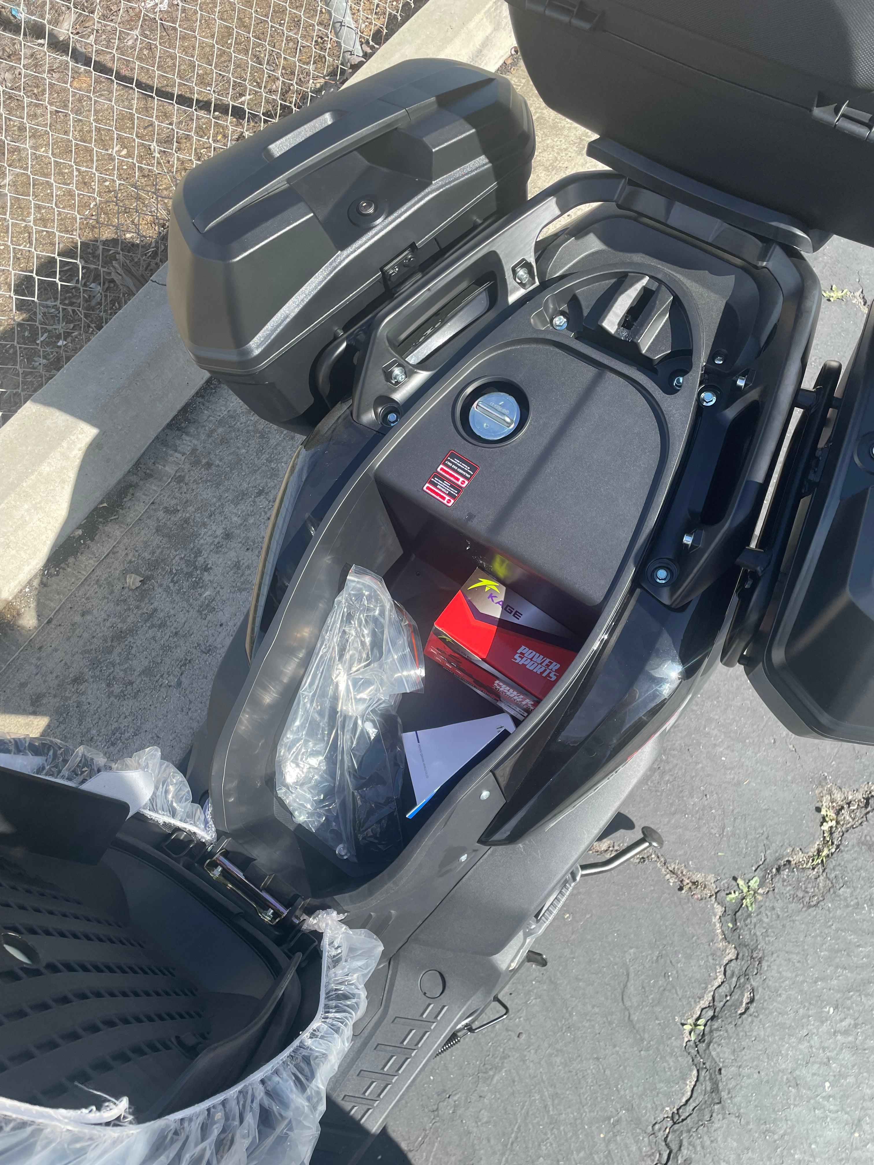 Tank DLX Scooter Delivery Cargo 200cc EFI - TurboPowersports.com
