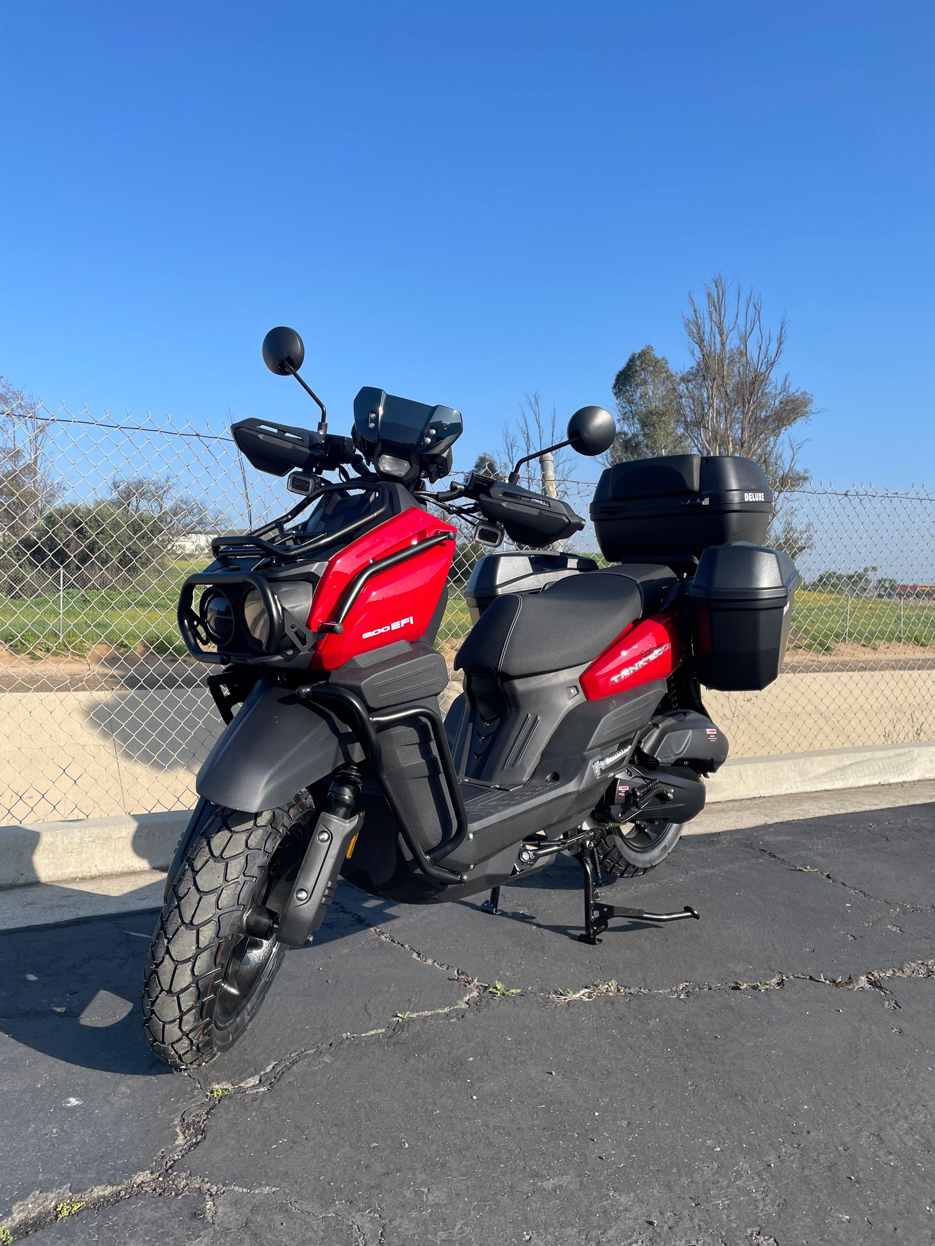 Tank DLX Scooter Delivery Cargo 200cc EFI - TurboPowersports.com