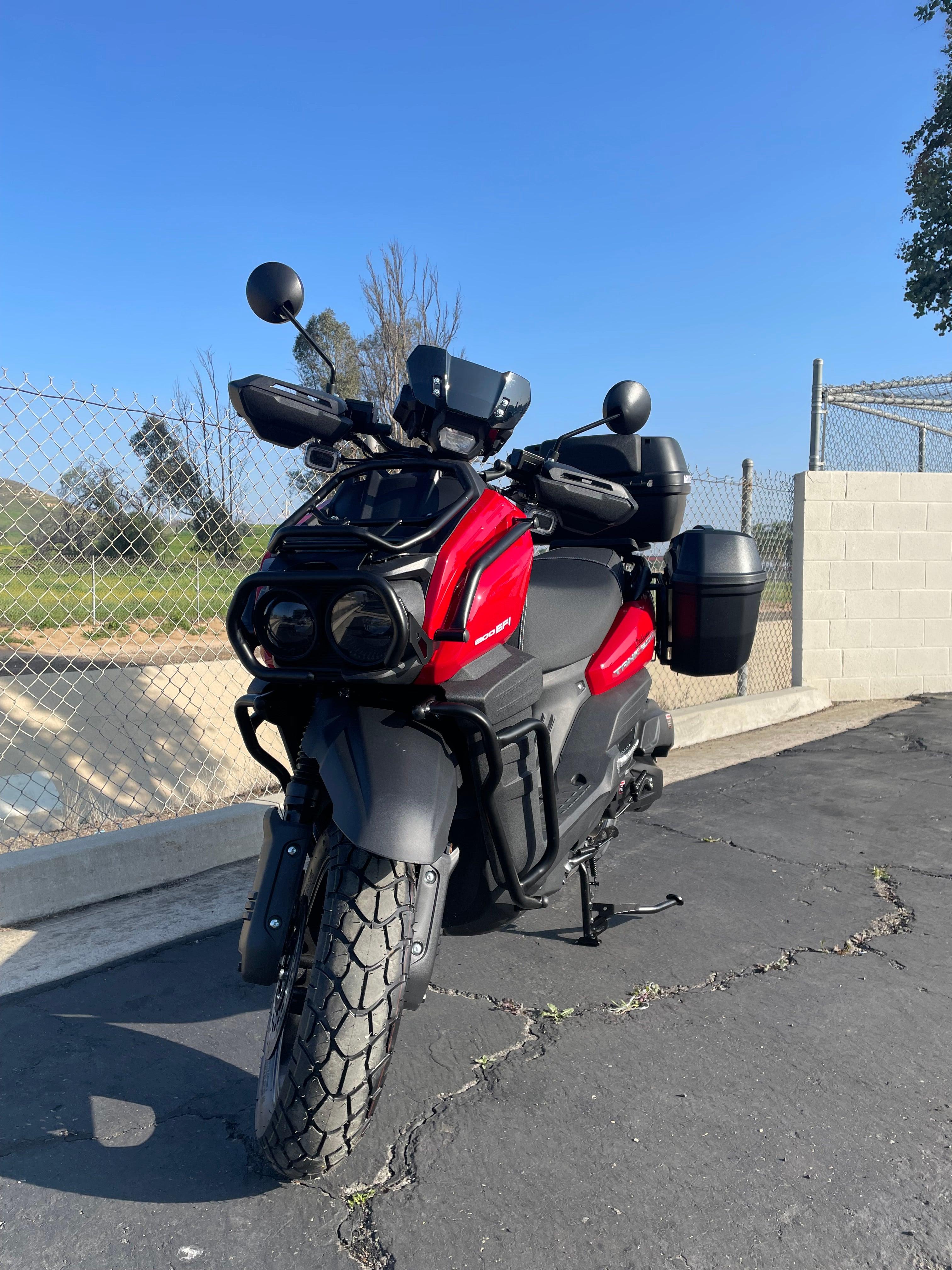 Tank DLX Scooter Delivery Cargo 200cc EFI - TurboPowersports.com