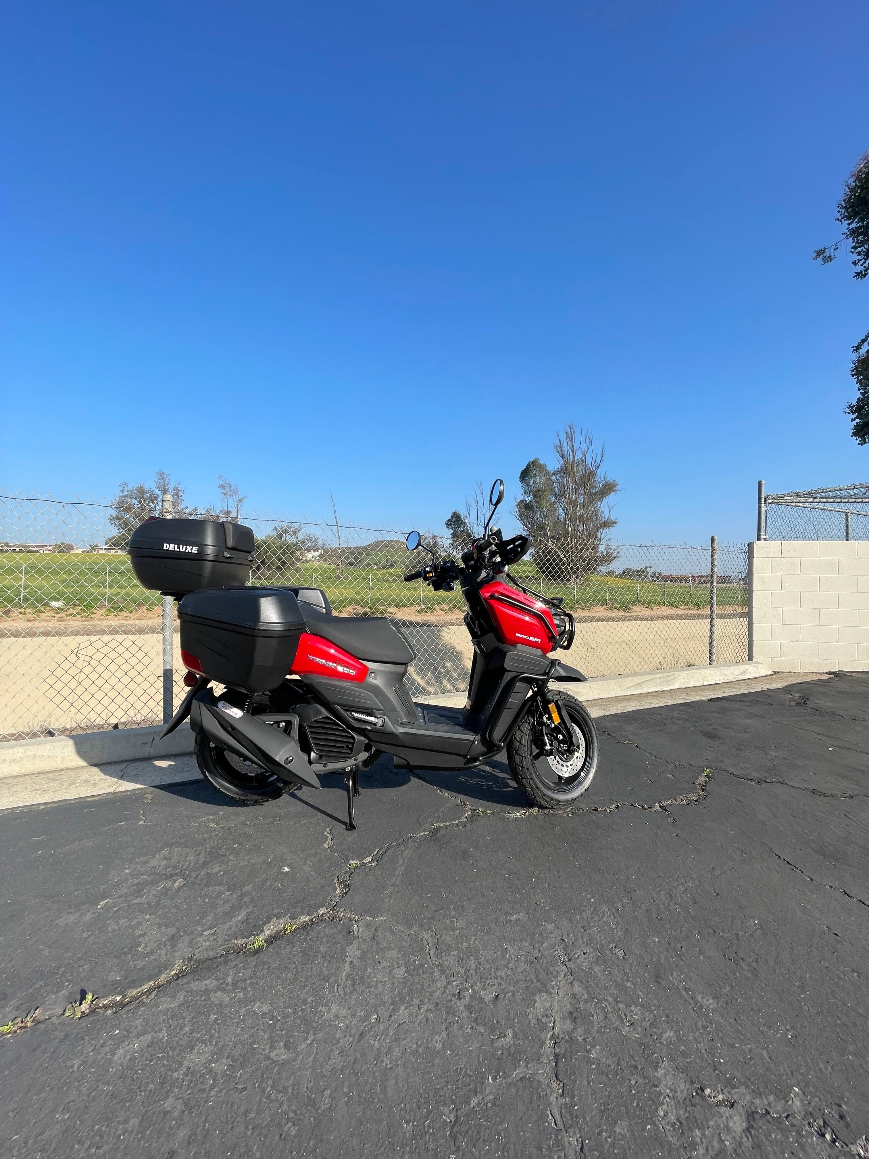 Tank DLX Scooter Delivery Cargo 200cc EFI - TurboPowersports.com