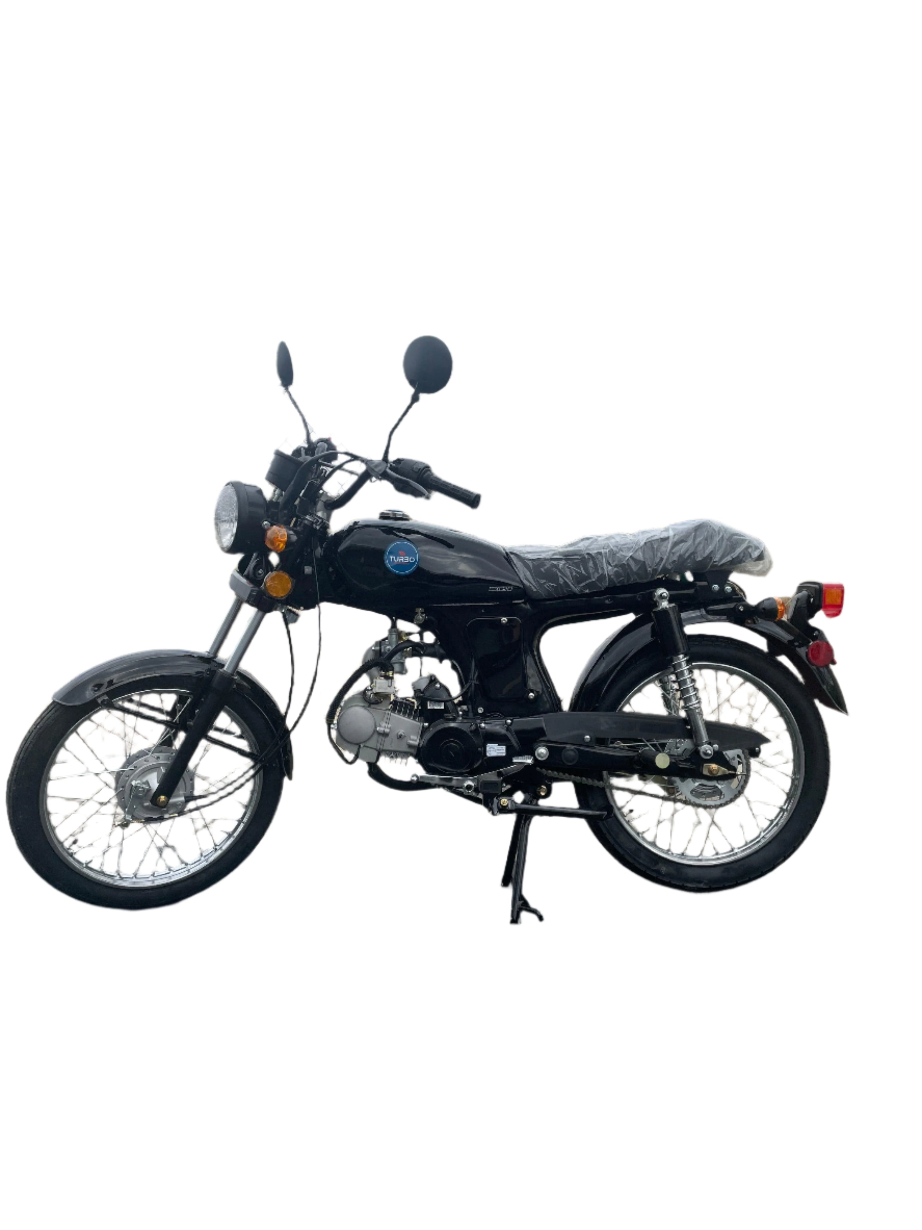 Limited Edition Nostalgia 125cc 4 Speed Simi Automatic -Speed Manual Motorcycle Scooter - TurboPowersports.com