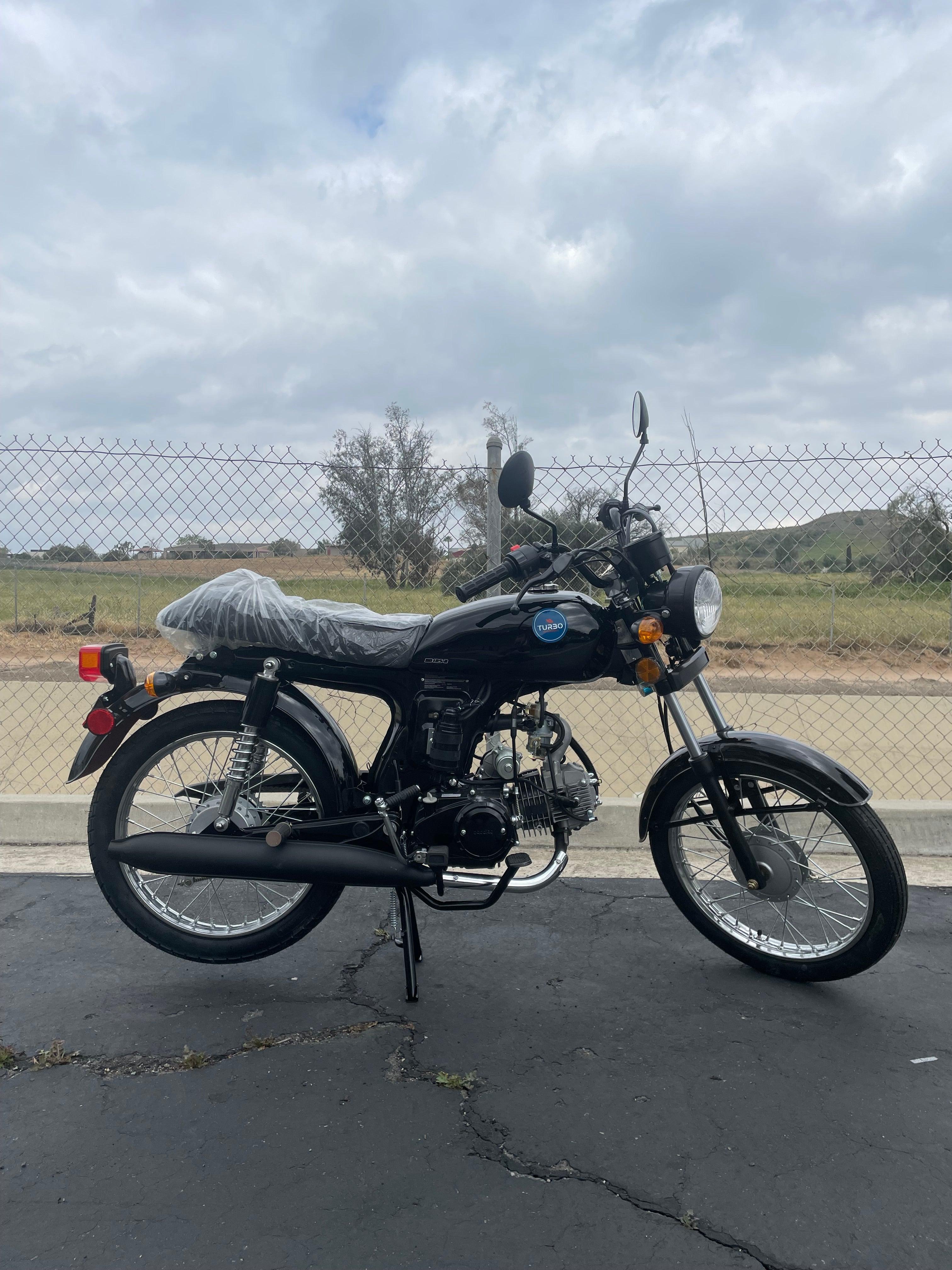 Limited Edition Nostalgia 125cc 4 Speed Simi Automatic -Speed Manual Motorcycle Scooter - TurboPowersports.com