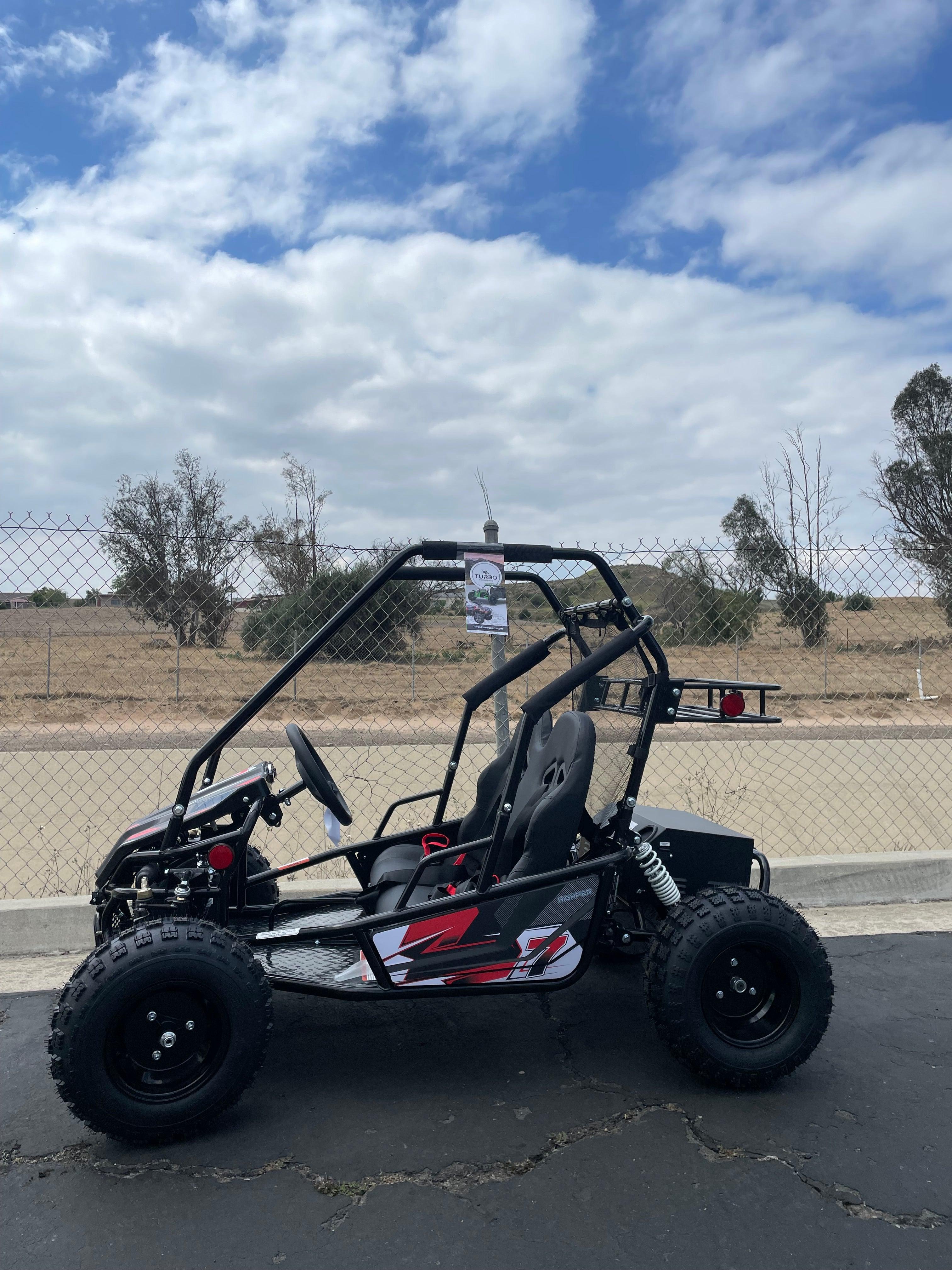 GK014 E-Moto electric GoKart! 2000 watt - TurboPowersports.com