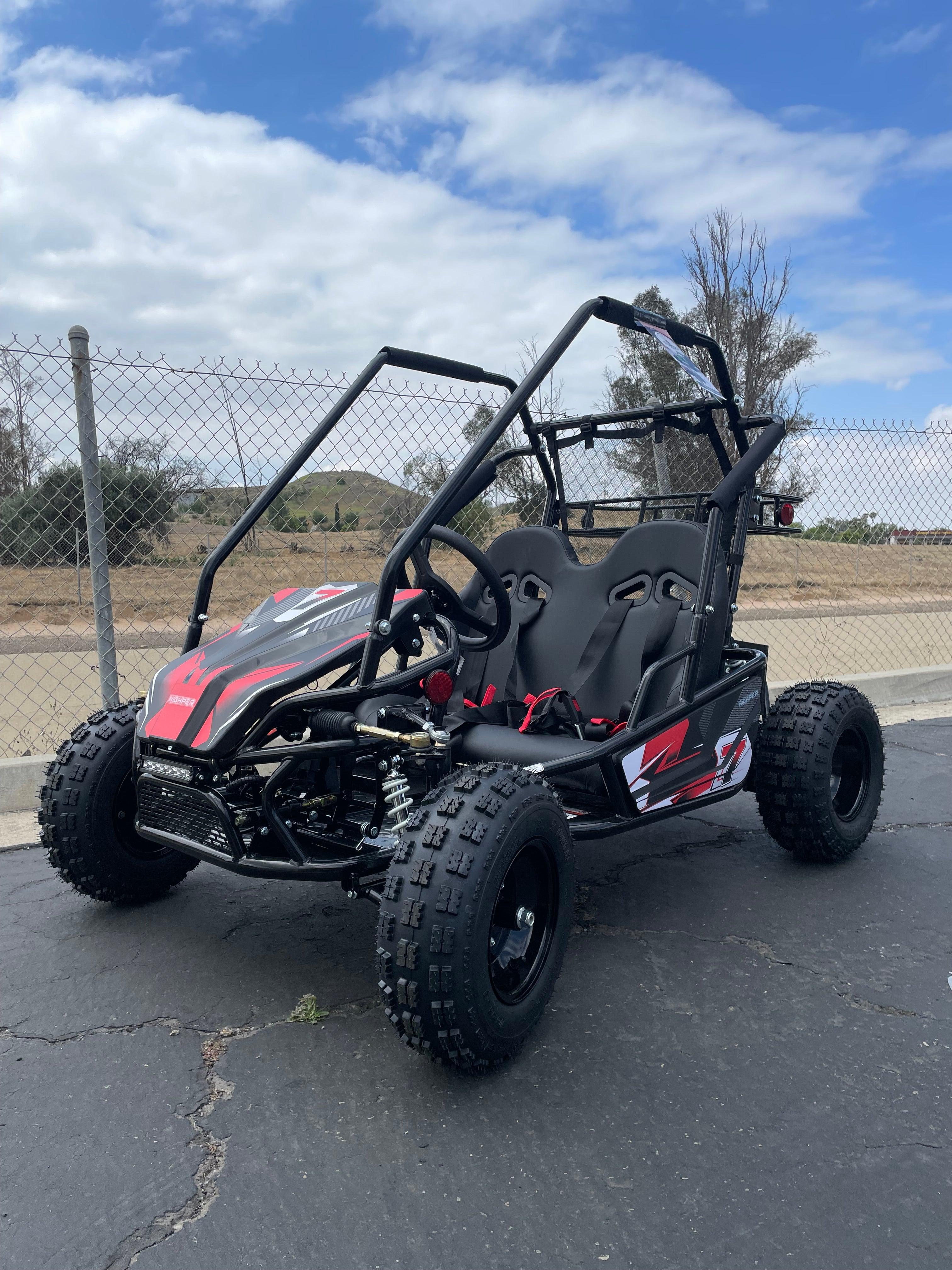GK014 E-Moto electric GoKart! 2000 watt - TurboPowersports.com