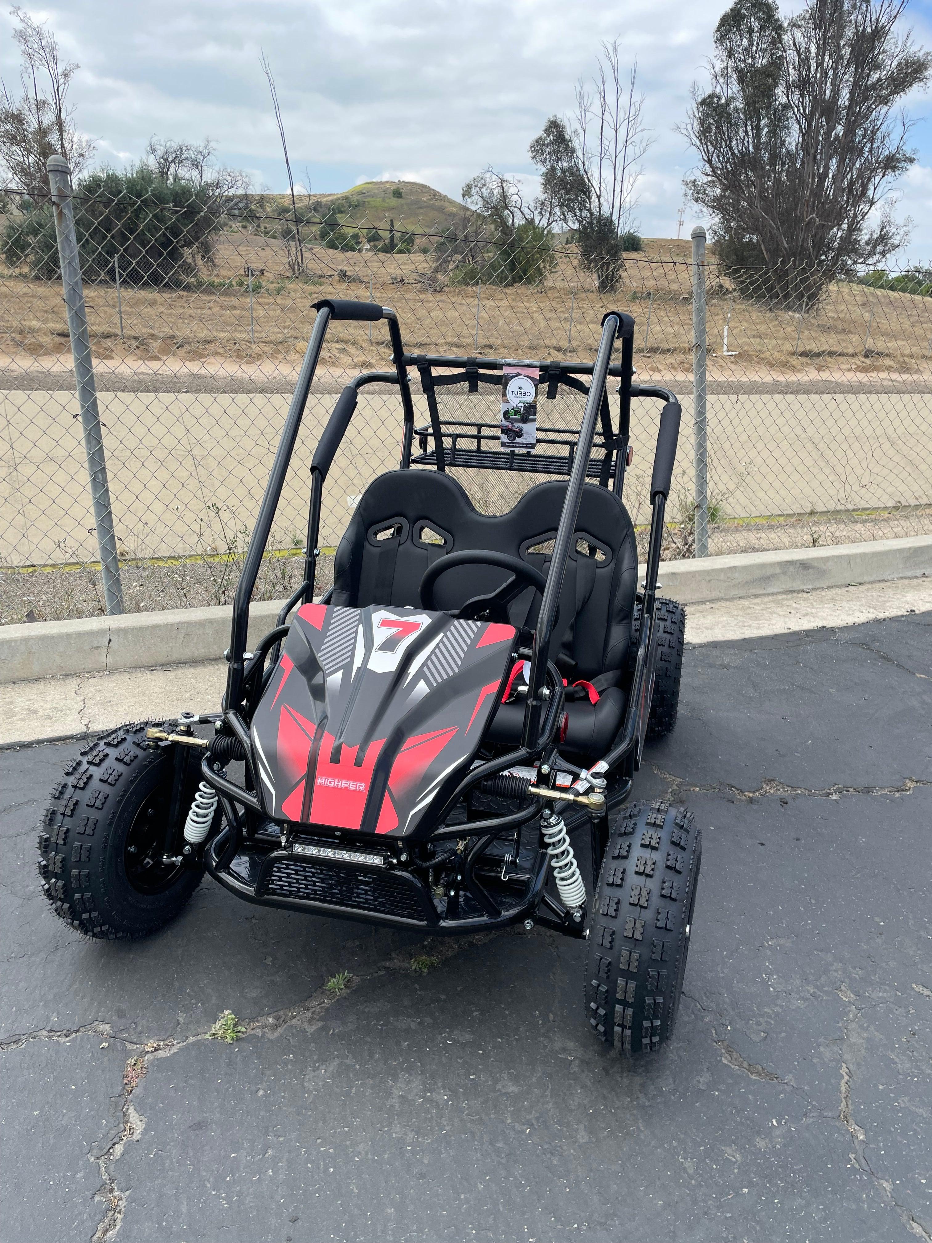 GK014 E-Moto electric GoKart! 2000 watt - TurboPowersports.com