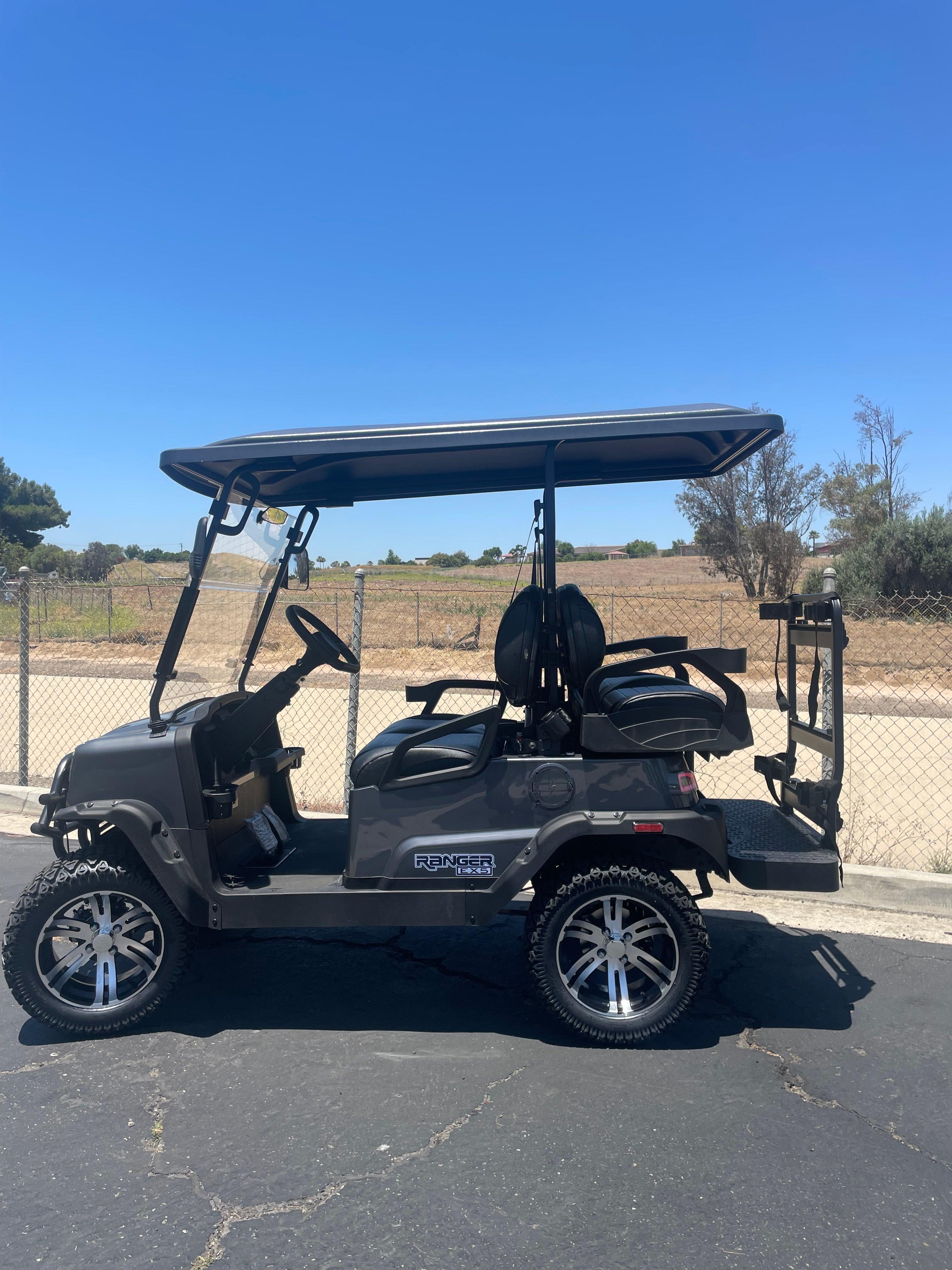 Ranger EX5 4 Seat Golf Cart 48V GCEV4G-T - TurboPowersports.com