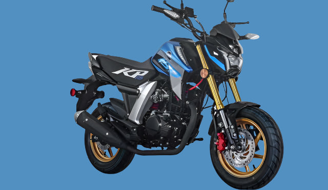Blue American LIFAN KP-MINI EFI SS3 150cc 5 Speed Manual Motorcycle - TurboPowersports.com