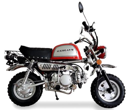 125cc Leo Semi-Automatic 4 Stroke Monkey Mini Bike - PBZ125-3 - TurboPowersports.com