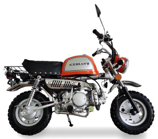 125cc Leo Semi-Automatic 4 Stroke Monkey Mini Bike - PBZ125-3 - TurboPowersports.com