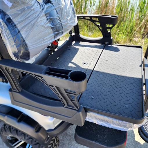 48V Electric Golf Cart 6 Seater Lifted Renegade+ Edition Utility Golf UTV King To Coleman Kandi 6p - Blue - TurboPowersports.com