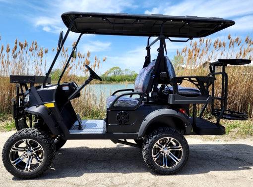 48V Electric Golf Cart 4 Seater Lifted Renegade+ Edition Utility Golf UTV King To Coleman Kandi 4p - - TurboPowersports.com