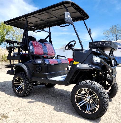 48V Electric Golf Cart 4 Seater Lifted Renegade+ Edition Utility Golf UTV King To Coleman Kandi 4p - - TurboPowersports.com