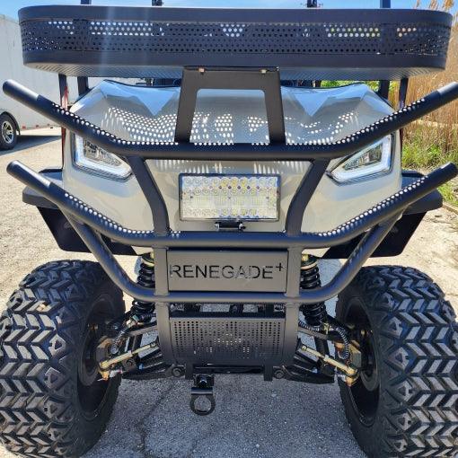 48V Electric Golf Cart 4 Seater Lifted Renegade+ Edition Utility Golf UTV King To Coleman Kandi 4p - - TurboPowersports.com