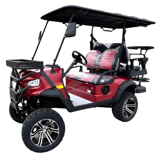 48V Electric Golf Cart 4 Seater Lifted Renegade+ Edition Utility Golf UTV King To Coleman Kandi 4p - - TurboPowersports.com