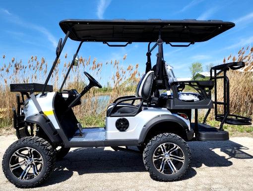 48V Electric Golf Cart 4 Seater Lifted Renegade+ Edition Utility Golf UTV King To Coleman Kandi 4p - - TurboPowersports.com