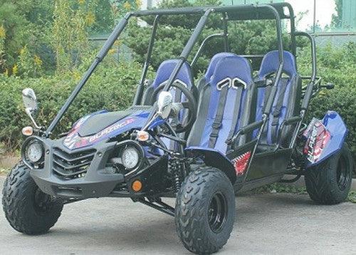 Trailmaster Ultra Blazer 4-200EX EFI Buggy Go kart, Fuel Injected 4 seater, Great Trail runner, Family Fun - TurboPowersports.com