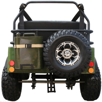 Mini-Jeep Style 125cc Series 4. Mid-Size Youth Mini-jeep 3-Speed semi-Automatic with Reverse, 95% pre-assembled - TurboPowersports.com