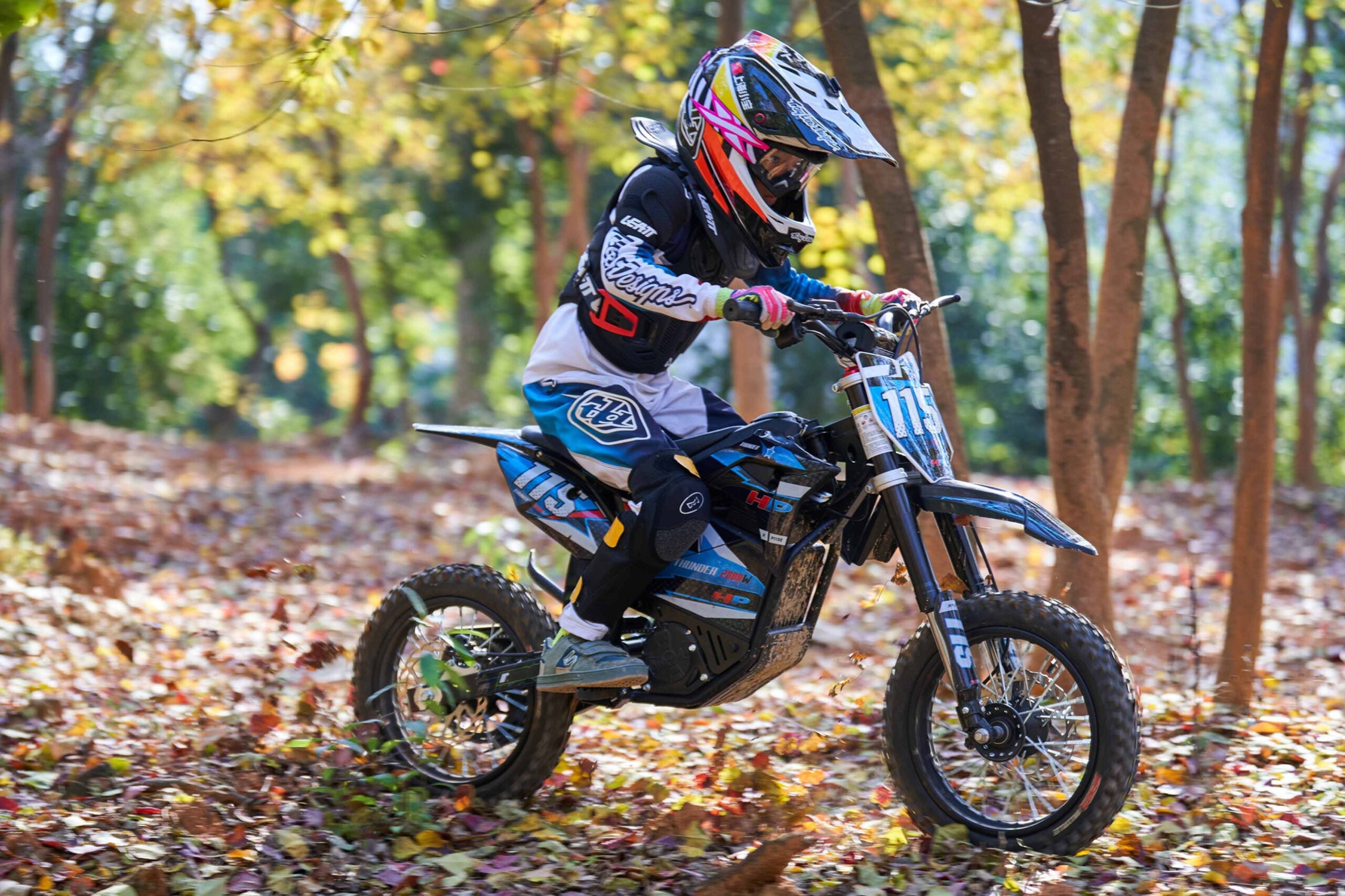 Electric Thunder 115 HP115E Kids Dirt Bike