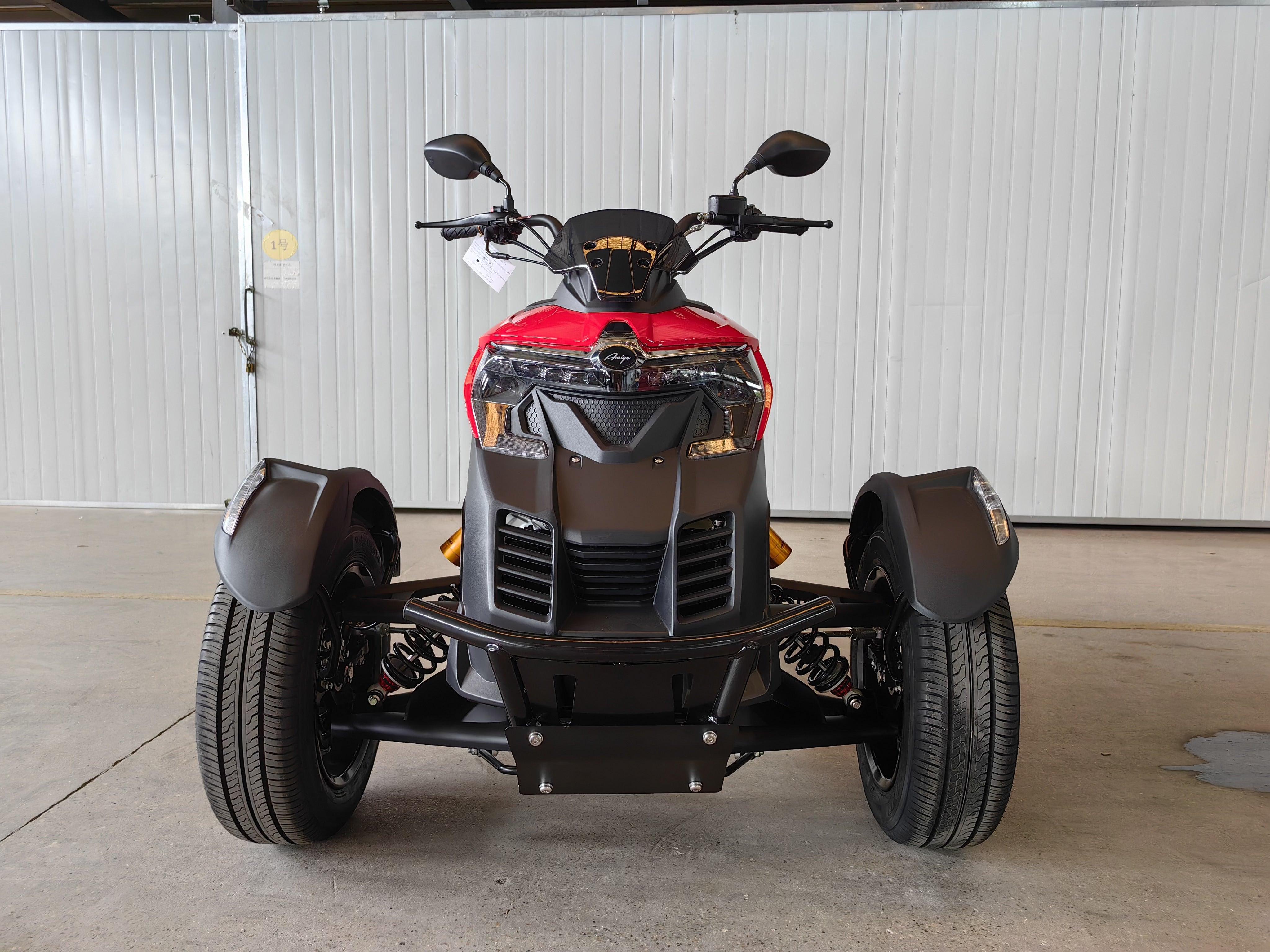 300cc EFI Tryker Trike Scooter Gas Moped Fully Automatic with Reverse - Amigo Tryker 300 - TurboPowersports.com
