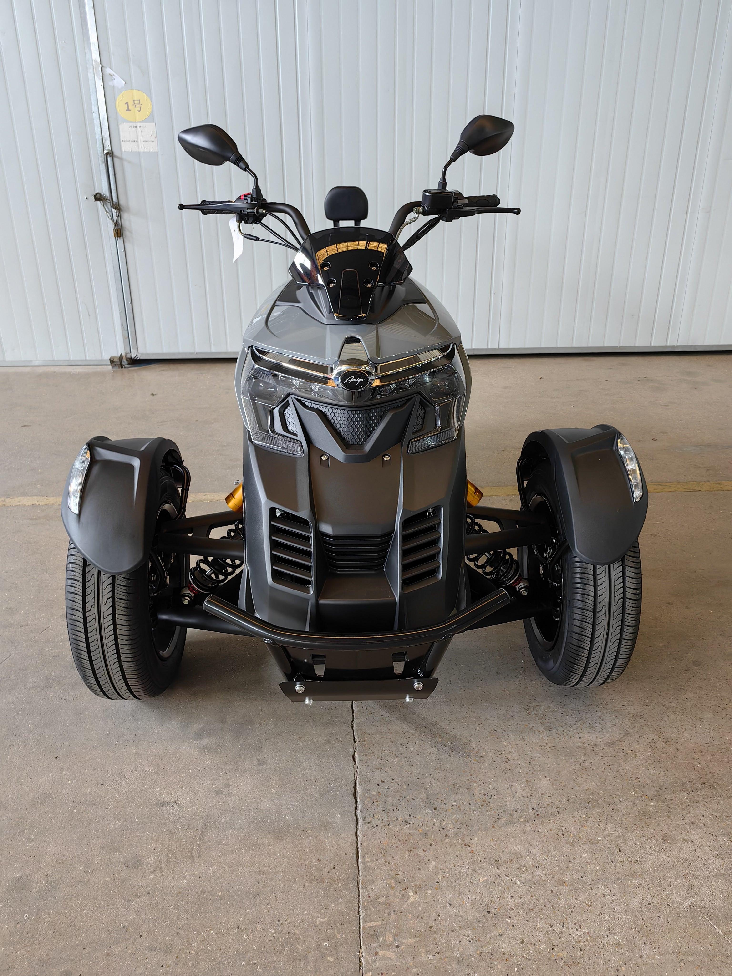 300cc EFI Tryker Trike Scooter Gas Moped Fully Automatic with Reverse - Amigo Tryker 300 - TurboPowersports.com