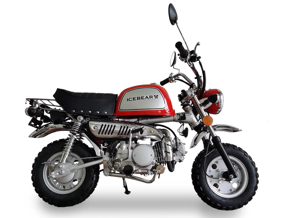 125cc Leo Semi-Automatic 4 Stroke Monkey Mini Bike - PBZ125-3 - TurboPowersports.com