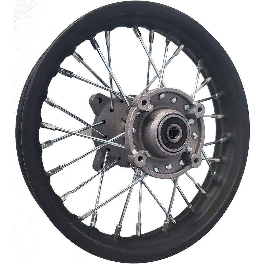 XTR K1 10" Front Wheel Rim 1.40-10 with 12mm Bearing Assembly for Dirt Pit Bike