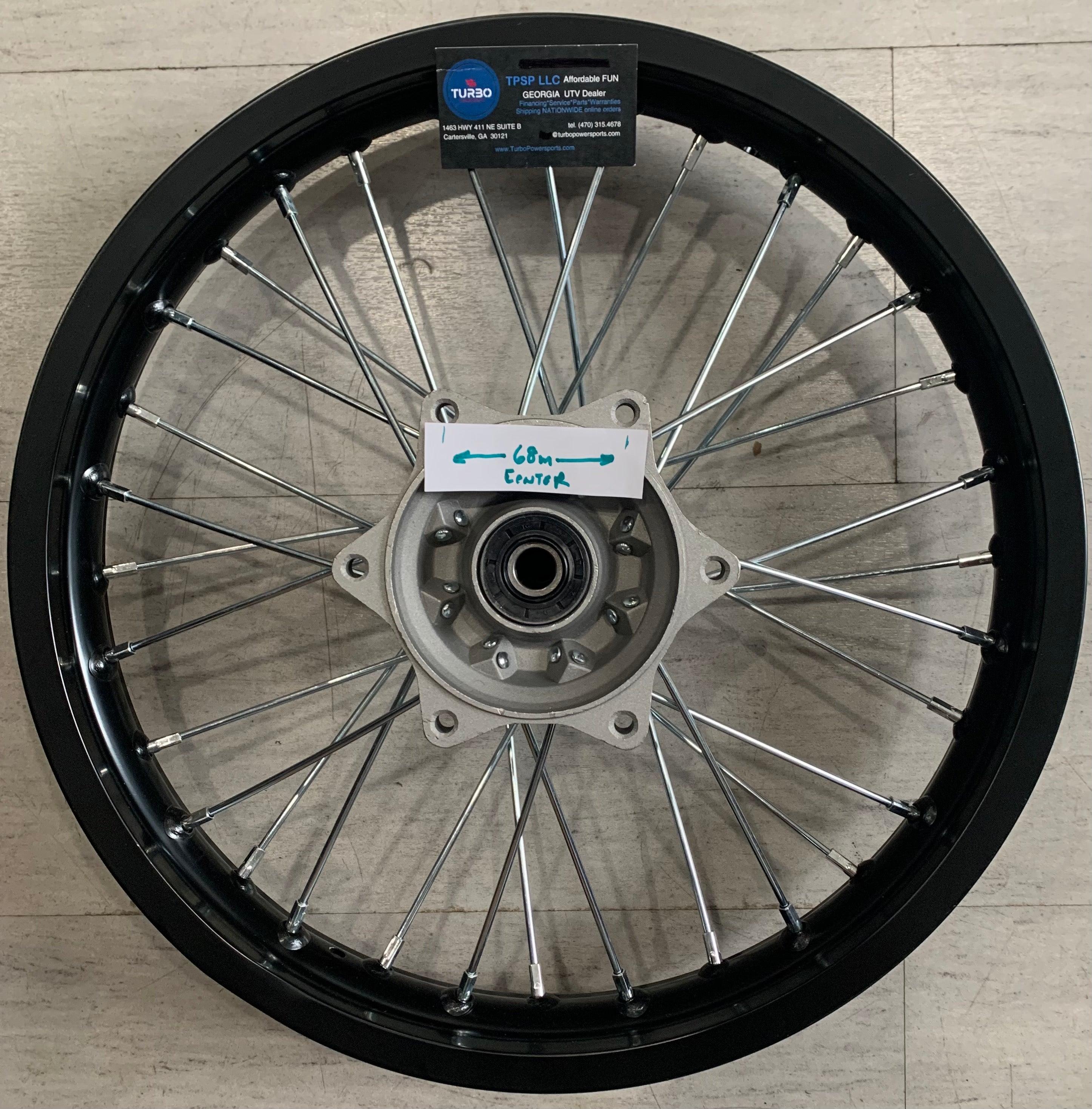 XTR K5 18" Rear Wheel Rim 2.15-18 with 15mm Bearing Assembly for Dirt Pit Bike