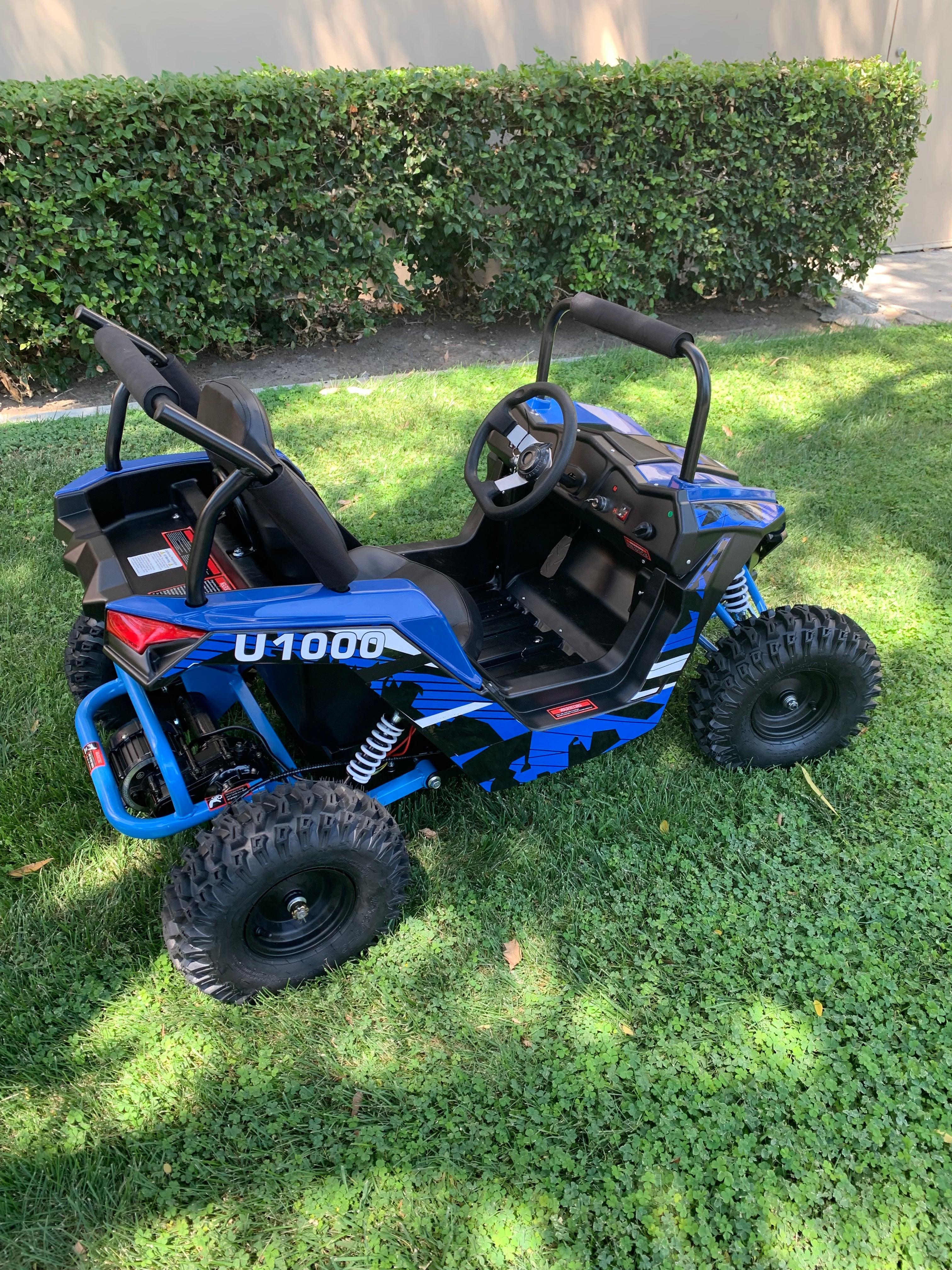 UTV 1000W 48V Electric Kids Jeep w/ Reverse *SHIPPING INCLUDED* - TurboPowersports.com